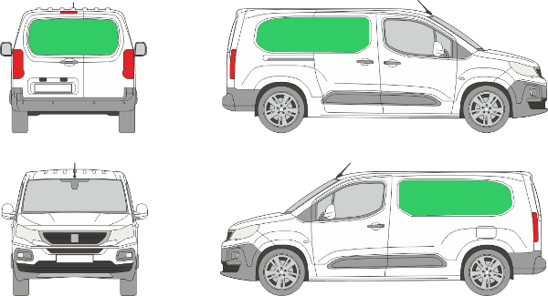 Peugeot Partner L2H1 (2018-2026)