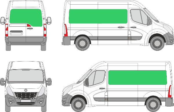 Renault Master L2H2 (2010-2024)