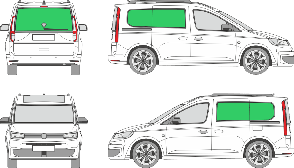 Volkswagen Caddy L1H1 (2020-2026)