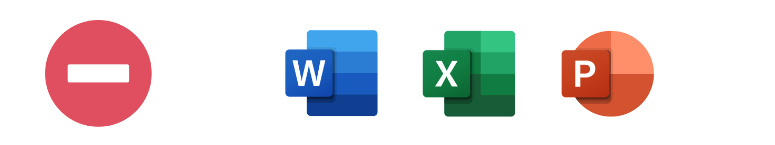 Nicht zum Herunterladen zugelassene Dateien